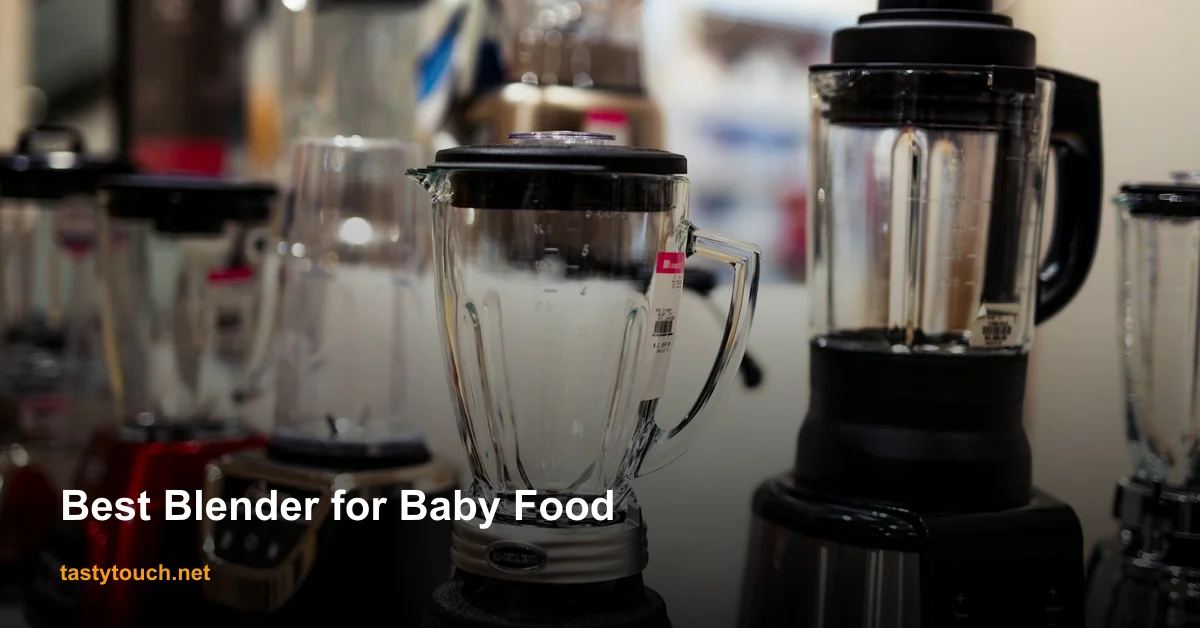 Best Blenders for Baby Food in 2026