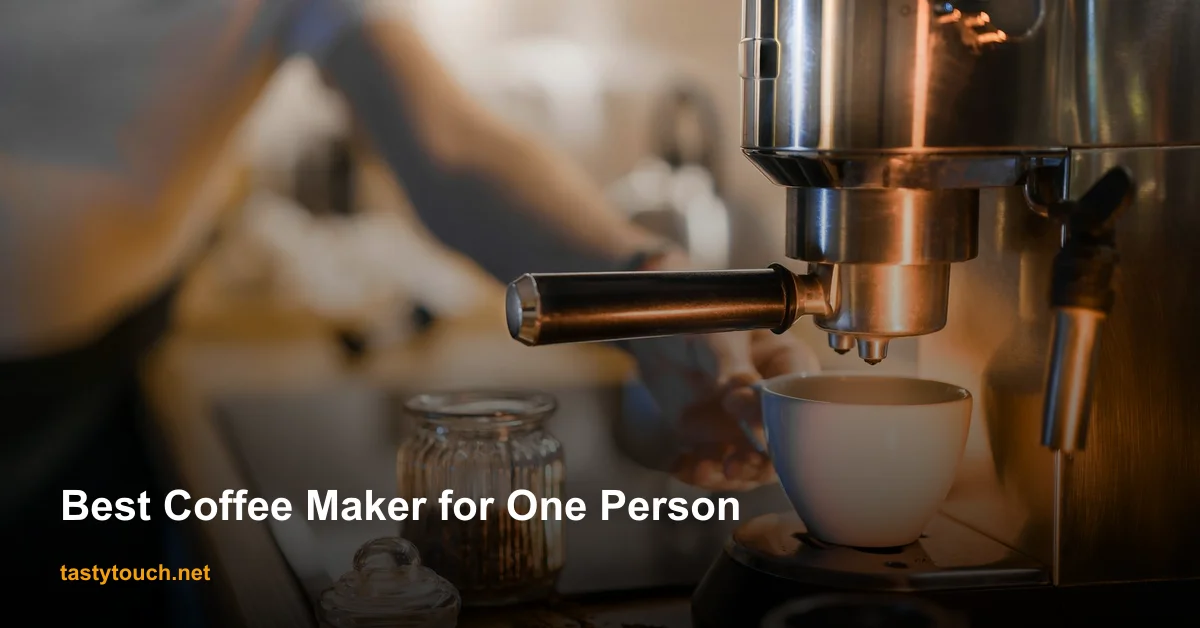Best Coffee Makers for One Person in 2026